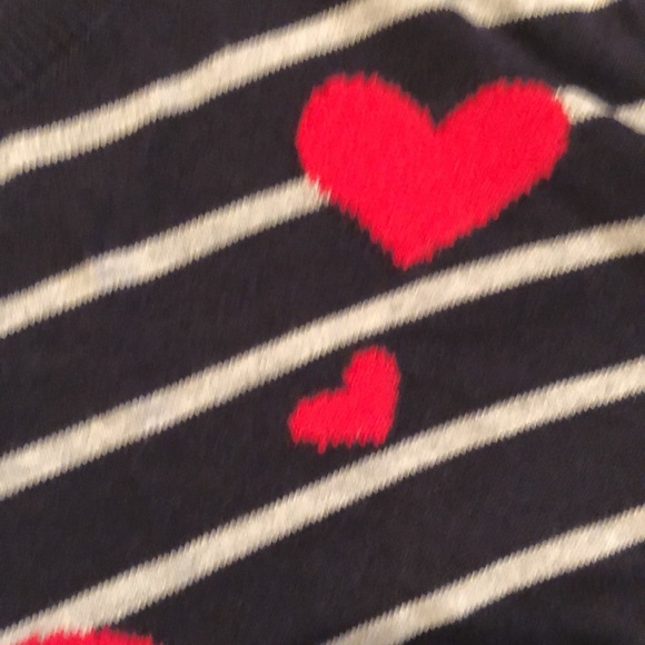 Talbots Blue Stripe LOVE STRIPE Crewneck Sweater - Picture 8 of 12